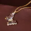 Collar Bestseller Otoño Cruzado Pequeño Muchos Estilos Diseño Cadena para Clavícula de Mujer Joyería Versátil Venta al por Mayor