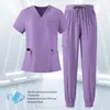 Trajes de quirófano finos hechos a medida para hombres y mujeres, uniformes de quirófano de verano con manga corta y pantalón largo para salas de operaciones, hospitales de mascotas y clínicas dentales