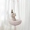 Amazon Transfronterizo Bohemio Algodón Tejido a Mano Cuerda Hamaca para Gato Hamaca Mascota Gato Nido Red Social Gato Cesta Colgante
