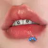 Uña de Labio de Zircón Garra de Gato Acero Inoxidable 316 Dientes Exteriores Clavo de Oreja Decoración de Labio Nueva Venta Caliente Al Por Mayor Joyería para Piercing Corporal