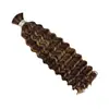 Venta al por mayor de tintes para el cabello y fabricación de pelucas, Mechones de cabello humano real, Trenzado de cabello humano vietnamita de onda profunda