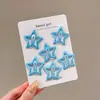Pinzas de Pelo de Estrellas de Lunares de Colores para Niños, Pinzas BB para Flequillo y Cabello Suelto, Pasadores para Niñas y Bebés, Suaves con el Cabello, Pequeños Accesorios para el Cabello