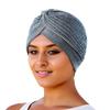 Amazon Dorado Brillante Poliéster Deportivo Casual Sombrero Sombrero Indio Para Hombres y Mujeres Pañuelo para la Cabeza Sombrero Venta al por Mayor