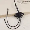 Nudo Doble Línea Nudo Largo Nudo Ping An Seda de Hielo Rayón Borla Fleco Flecos Joyería Accesorios Hechos a Mano Nudo