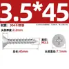 Tornillos Autorroscantes Avellanados Gb846 Acero Inoxidable 304 Cabeza Plana Phillips Tornillos para Madera Extendidos M2.9M3.5M4.2M5.5