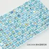 Cubo de Cristal Dongzhou Fundo Pontiagudo Diamante Quadrado Chanfrado Colorido Pedra Solta Acessórios para Joias DIY Diamante Super Brilhante para Unhas Joias de Diamante