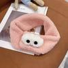 Faixa de cabelo Haiyue joias olhos fofos borda larga faixa de cabelo ajustável para lavar o rosto faixa de cabelo de pelúcia faixa de cabelo feminina para máscara