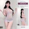 Mariposa Miao Si Seda Encaje de Belleza de Alta Gama Transparente Tentación Cubre Caderas Camisón Lencería Sexy Deseo Puro A677