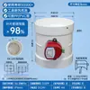 Válvula de ar elétrica PP/PVC, válvula de ajuste de volume de ar, válvula de duto de ar fresco, interruptor de controle, válvula de retenção, válvula de vedação