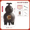 Pote de Fogo Dragão para Moxabustão em Forma de Cabaça com Pedra Vermelha no Atacado, Pote Especial para Medicina Tradicional Chinesa, Uso Doméstico para Desbloquear Meridianos, Moxabustão Portátil, Especial para Salões de Beleza