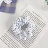Elástico de cabelo suave e versátil para sair, scrunchie modelo novo 2026 estilo coreano, tiara de renda feminina com senso de atmosfera, atacado