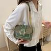 Bolso de mujer con diseño de nicho francés, nuevo bolso bandolera de moda 2024, hermoso bolso cuadrado pequeño, bolso de hombro con cadena coreana.