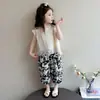 Conjunto de Verano para Niñas 2026 Nuevo Elegante Ropa Infantil Chaleco sin Mangas y Pantalones Anti-Mosquitos Conjunto de Dos Piezas para Bebés Niñas
