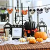 Calabaza de Halloween, murciélago, araña, escoba de fieltro, adornos colgantes, muñecas, regalos creativos para fiestas, decoración de escena