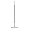 Mop Removedor de Poeira Descartável com Clipe Automático, Lavagem Mãos Livres, Mop Plano Ampliado e Estendido para Uso Seco e Úmido, Mop Preguiçoso