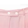 Ropa Popular para Mujer de Aliexpress Transfronteriza Estilo Europeo y Americano Exportación al por Mayor Zr Punto Estampado de Animales Pantalones de Pierna Ancha Plisados