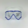 Gafas de Natación Galvanizadas de Marco Grande, Alta Definición, Impermeables, Antivaho, Tapones para los Oídos Protectores de Nariz, Gafas de Natación Integradas para Adultos Hombres y Mujeres