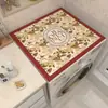 Alfombrilla Cubierta Absorbente de Agua a Prueba de Polvo para Lavadora Doméstica Estilo Americano, Alfombrilla de Mesa para Horno de Microondas, Alfombrilla de Mesa Insulante Térmica Antiescaldamiento No Lavable para Refrigerador Venta al por Mayor