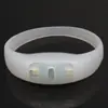 Pulsera Luminosa LED Activada por Sonido de Silicona Completa Personalizada por el Fabricante, Pulsera Luminosa, Accesorios para Animación de Fiestas, Pulsera Fluorescente