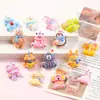 Accesorios DIY de Resina Animalitos Lindos de Dibujos Animados Pegamento de Crema Parche para Funda de Teléfono Móvil Accesorios para el Cabello de Niños Decoración de Imán para Refrigerador