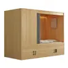 Cama Cápsula de Albergue Juvenil, Cama de Camada Única para Apartamentos Pequenos, Varanda da Sala de Estar, Alargada e Espessada, Cama de Dormitório de Creche, Multifuncional
