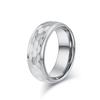 Comercio electrónico transfronterizo diseño simple anillo de acero de carburo de tungsteno personalidad de nicho moda joyería de tungsteno dorado entrega