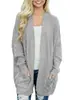 Chaqueta de Punto Casual de Longitud Media Transfronteriza Europea y Americana Suéter Amazon para Mujer Comercio Exterior Otoño e Invierno Holgada Moda