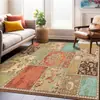 TEMU Alfombra de estilo marroquí transfronteriza Resistente a la suciedad Resistente al desgaste Alfombra completa para sala de estar Habitación cómoda Manta cómoda para la mesita de noche Fácil de cuidar