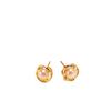 Aretes de Plata con Perlas de Agua Dulce de Zhejiang para Mujer, Aretes de Flor, Joyería para Orejas con Forma de Moño, Venta al por Mayor y Dropshipping para Puestos del Mercado