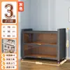 Vitrina para Figuras, Vitrina de Cristal para Uso Doméstico, Estantería, Armario de Almacenamiento para Cajas Sorpresa, Armario de Metal para Muñecas Modelo, Vitrina