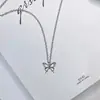 Colar de borboleta retrô para mulheres estilo ins hip hop pingente versátil acessórios de moda simples e descolados para homens corrente para suéter de casal