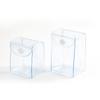 Bubble Mart Caja Ciega Estéreo Bolsa para Caminar para Bebé Pvc Transparente Salida Pequeña Bolsa Colgante Botón de Solapa Mini Bolsa para Bebé Almacenamiento