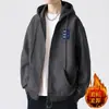 Moletom com estampa estilo chinês para homens, jaqueta cardigã da moda para o outono, blusa masculina de tricô waffle, blusão regular para outono e inverno
