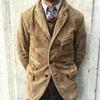 2026 Novo Estilo Marca Independente Europeia e Americana Comércio Exterior Transfronteiriço Popular Roupa Masculina Casual Moda Cor Sólida Jaqueta Aberta na Frente para Homens