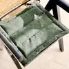 Cojín vintage de estilo francés de lujo ligero, adecuado para sillas de comedor, asientos de coche y sillas de oficina; cojín antideslizante para asiento de silla y banco, para todas las estaciones, de algodón y madera
