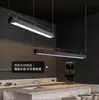 Araña de madera maciza estética de la dinastía Song para sala de té, lámpara lineal de tira de diseñador estilo mediados de siglo para restaurante, oficina comercial, recepción