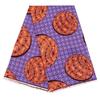 Tela africana impresa de poliéster Patrón geométrico africano Tela impresa por ambos lados Tela para ropa de moda africana en stock