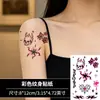 Adesivos de Tatuagem Temporária Teia de Aranha Caveira Longa Duração à Prova d'Água Y2K-Milênio Glitter Retrô para Homens e Mulheres Braços e Pernas