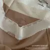 Falda Xiaolan Estilo Nuevo R032 Algodón Transpirable Inferior Borde de Encaje Francés Hilo de Tornillo Pantalones Cortos de Niña Cintura Media Braguitas de Mariposa