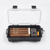 Caja Humidificadora Transparente para Cigarros al por Mayor Fabricante Pequeña Portátil para Exteriores Sellada Impermeable y Resistente a la Presión Caja de Viaje para Cigarros