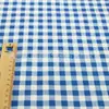 Tecido de algodão twill com estampa xadrez grande e flores pequenas, tecido de algodão para roupa de cama, atacado