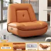 Sillón sofá individual, sofá cápsula espacial, sofá reclinable eléctrico giratorio para sala de estar, mecedora multifuncional de cuero WY