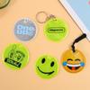 Chaveiro Refletivo de Processamento Personalizado Pingente de Segurança Refletivo Ecológico Chaveiro Pingente Altamente Refletivo para Mochila Infantil
