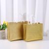Bolsa no tejida estampada con láser, bolsa de compras publicitaria, bolsa plegable, embalaje de regalo, fabricante de ropa portátil, bolsa no tejida