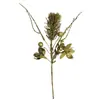 Frete Grátis Transfronteiriço 30cm Buquês Artificiais de Lírio para Decoração de Natal, Arranjos de Frutas e Folhas de Natal, Decorações para Árvore de Natal e Lojas de Roupas