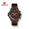 Nuevo Reloj de Pulsera Casual Deportivo para Hombre Retro Escala Correa de Silicona Tres Ojos Decorativo Luminoso Transfronterizo Dropshipping