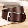 Cinturones para Adolescentes, Cinturones de Negocios para Hombre con Hebilla de Pasador, Cinturones de Moda para Jeans, Cinturones Retro Versátiles