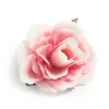 Cabeças de flores de rosa artificiais para decoração de parede de flores de fundo, acessórios de flor de seda para chapéu de palha, flores de cabeça DIY, adereços de casamento, flores artificiais