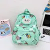 Nueva Mochila Escolar Labubu para Niños Estampado de Dibujos Animados Mochila Linda Colgante de Peluche Labubu Mochila de Jardín de Infancia