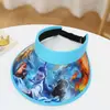 [Natza] Sombrero de Verano para Niños, Visera Protectora Solar para Niñas, Gorra de Sol sin Parte Superior para Niños con Visera Ancha UV